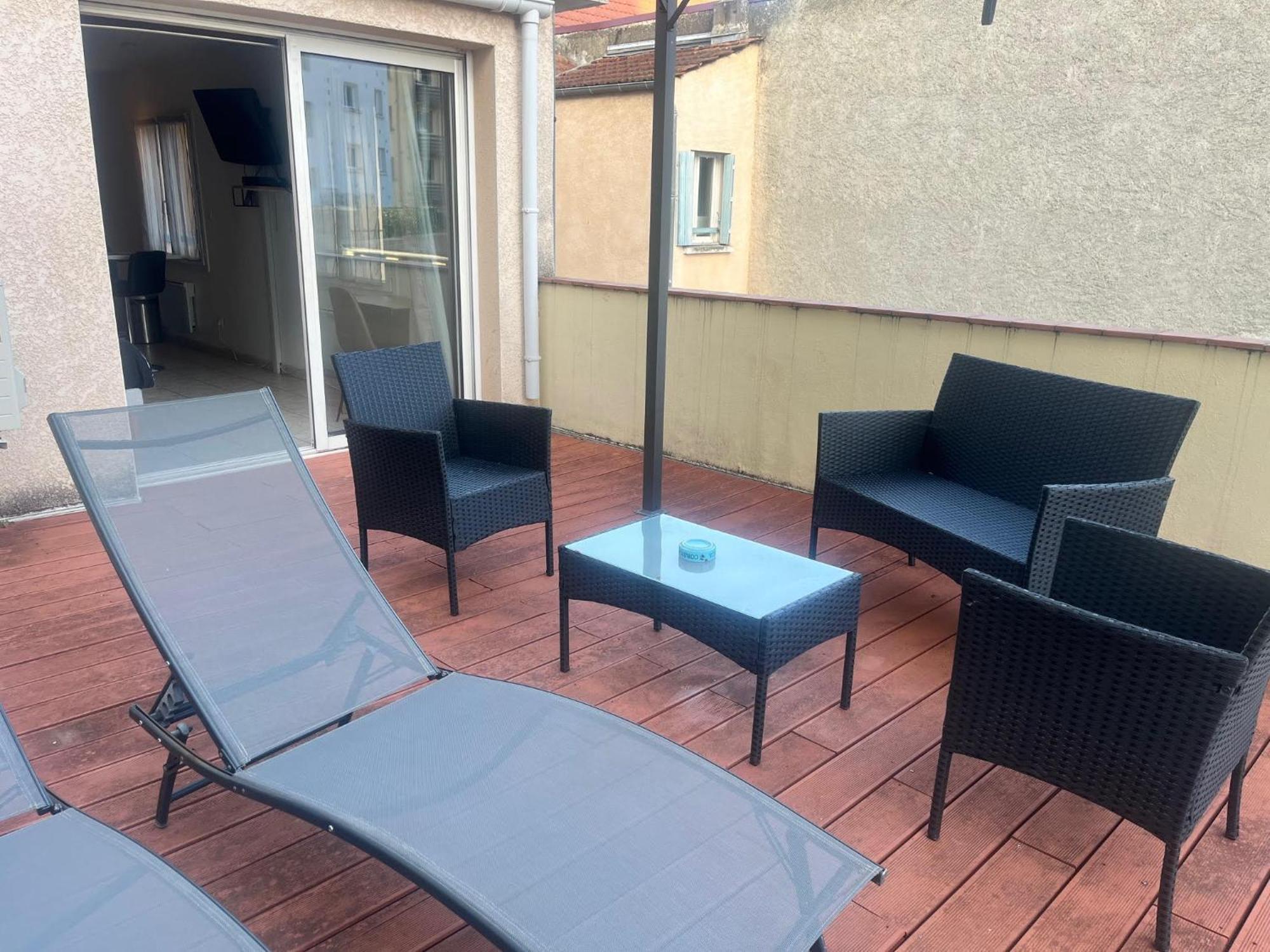 Studio Climatise Et Grande Terrasse Tarbes Centre Kültér fotó